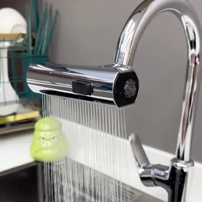 Elegant Pull-Down Kitchen Faucet with Versatile Spray Options