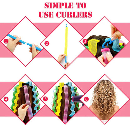 Curls & Comfort — Achieve Gorgeous, Damage-Free Waves (30 Pieces)