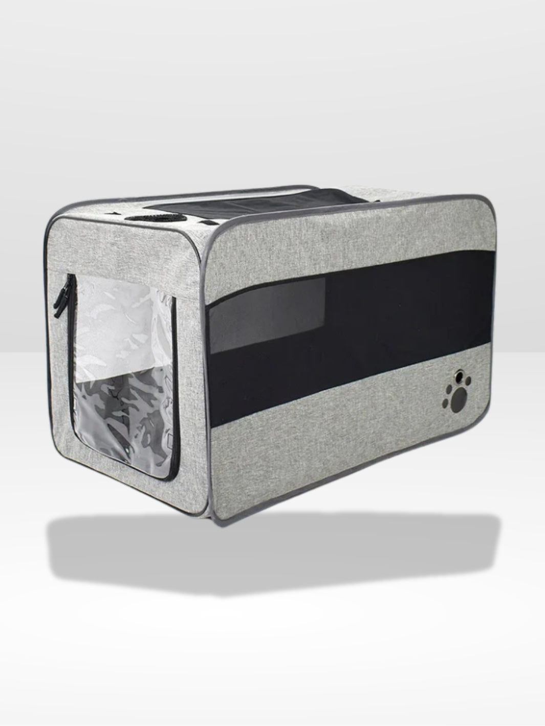 Portable and Secure Dog Travel Crate for Car Use