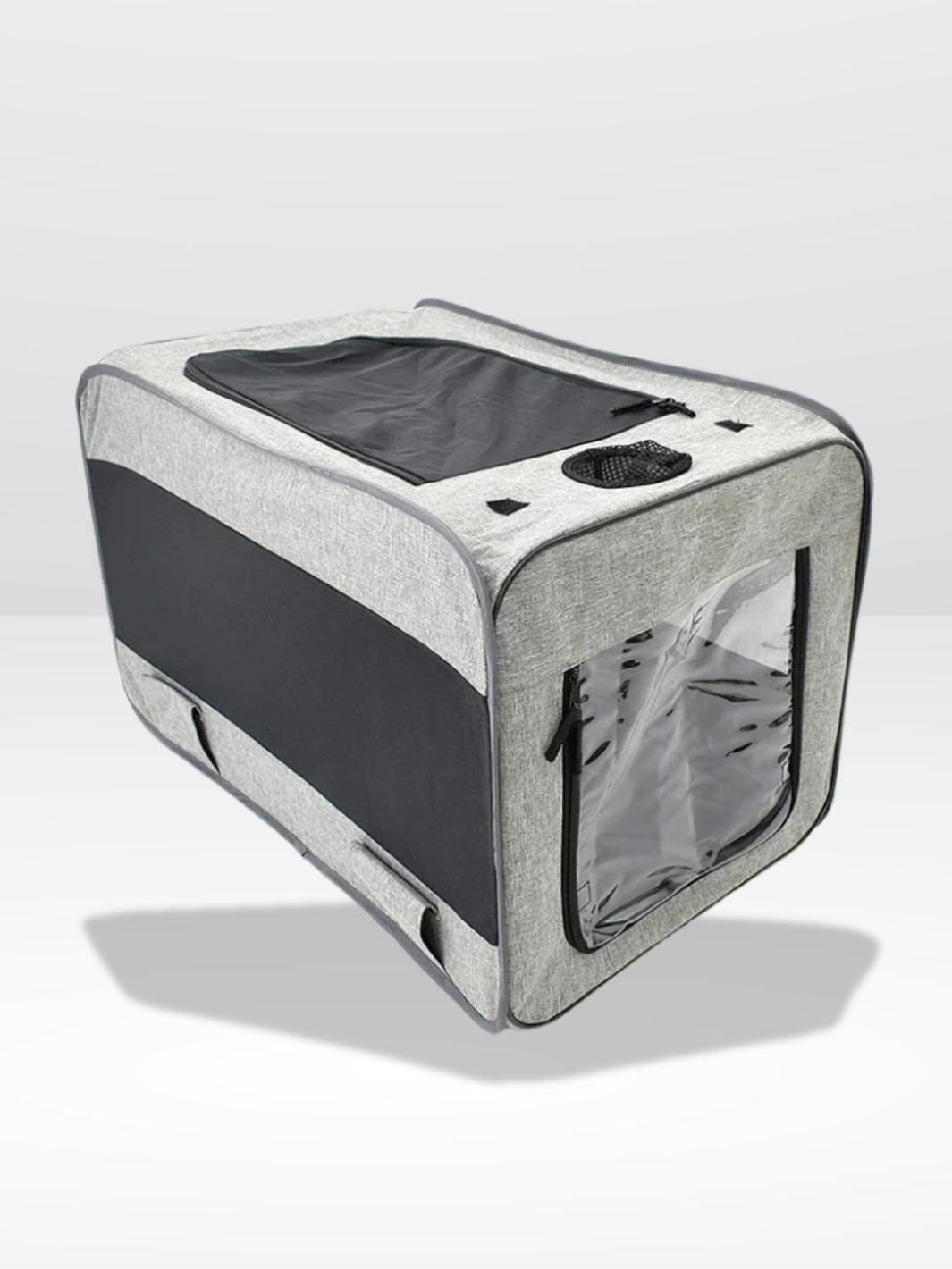 Portable and Secure Dog Travel Crate for Car Use