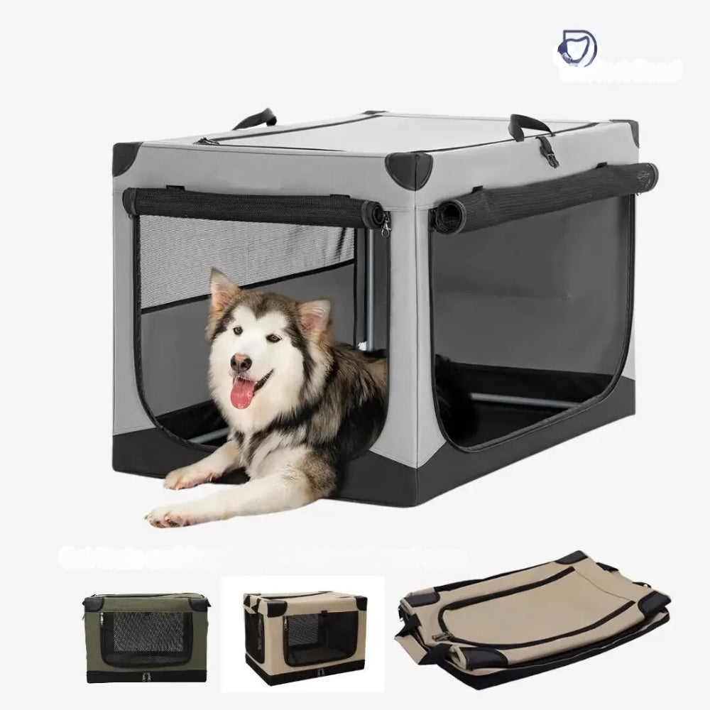 Dog Car Travel Crate for Safe and Comfortable Transport