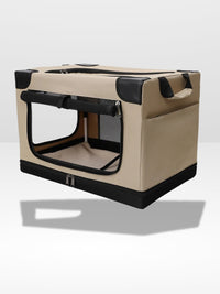 Beige Transport Crate