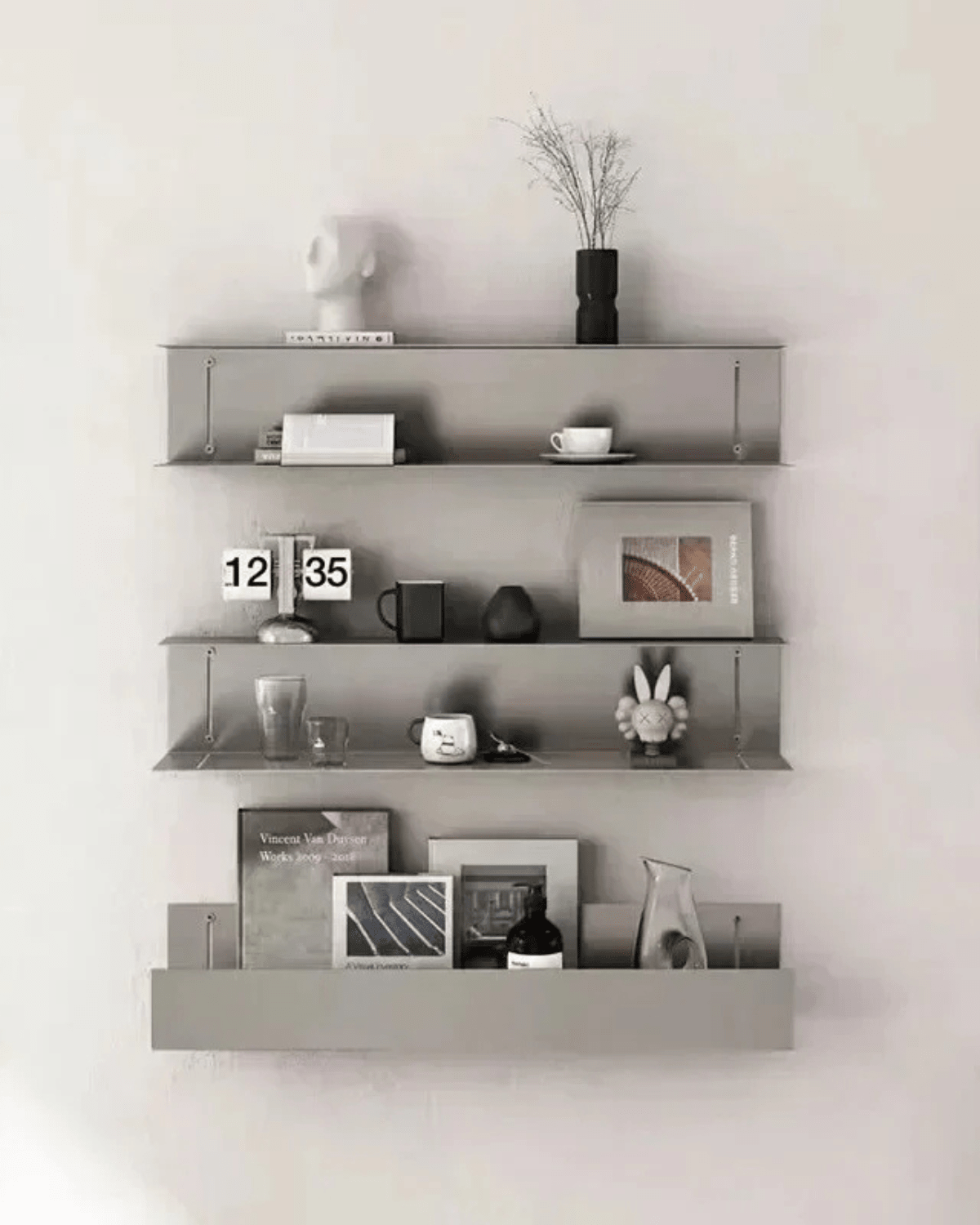 Stainless Steel Wall Shelf – Stylish and Modern Design