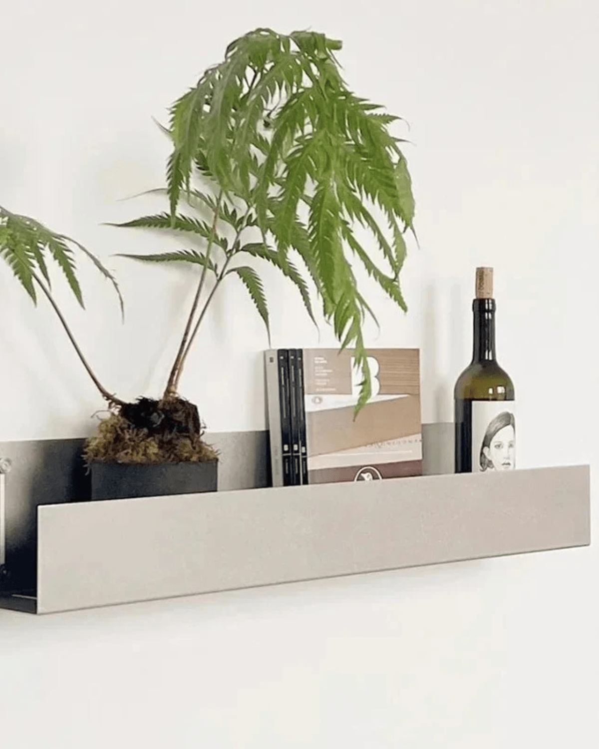 Stainless Steel Wall Shelf – Stylish and Modern Design