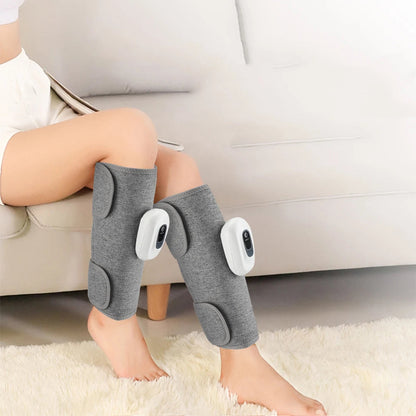 Wireless Leg and Arm Massager with Air Compression, 360° Pressure, 3 Modes, Rechargeable