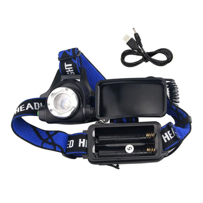 LED Headlamp for Stealth Hunting with UV Blood Detection