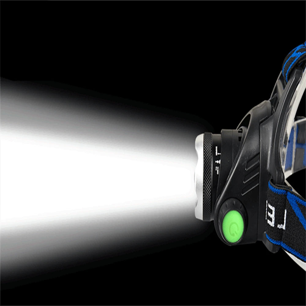 LED Headlamp for Stealth Hunting with UV Blood Detection