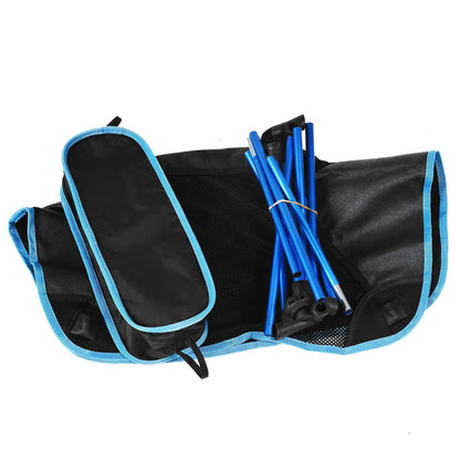 Portable Outdoor Lounge Chair with Durable Frame and Mesh Seating