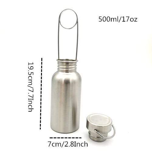 Adventure-Ready Stainless Steel Hydration Bottle