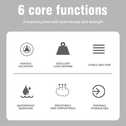Folding Camping Cot with Dual Height – 150kg Weight Limit in the UK