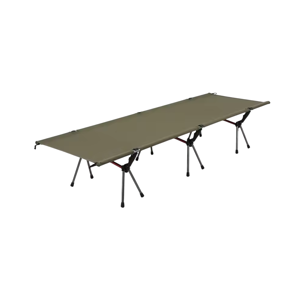 Folding Camping Cot with Dual Height – 150kg Weight Limit in the UK