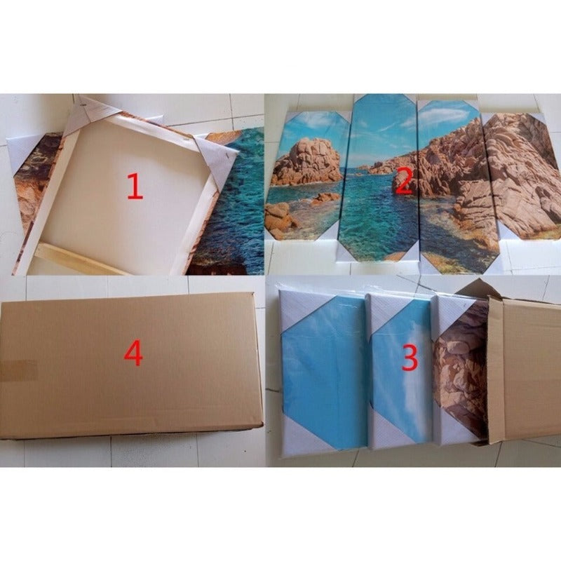 Stunning 5-Panel Anime Canvas Wall Art - Ideal for Any Room