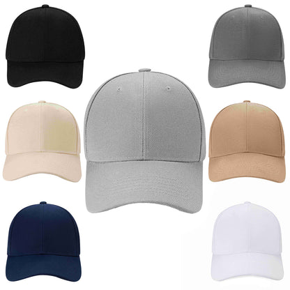 Solid Color Baseball Cap - Available in Various Colors