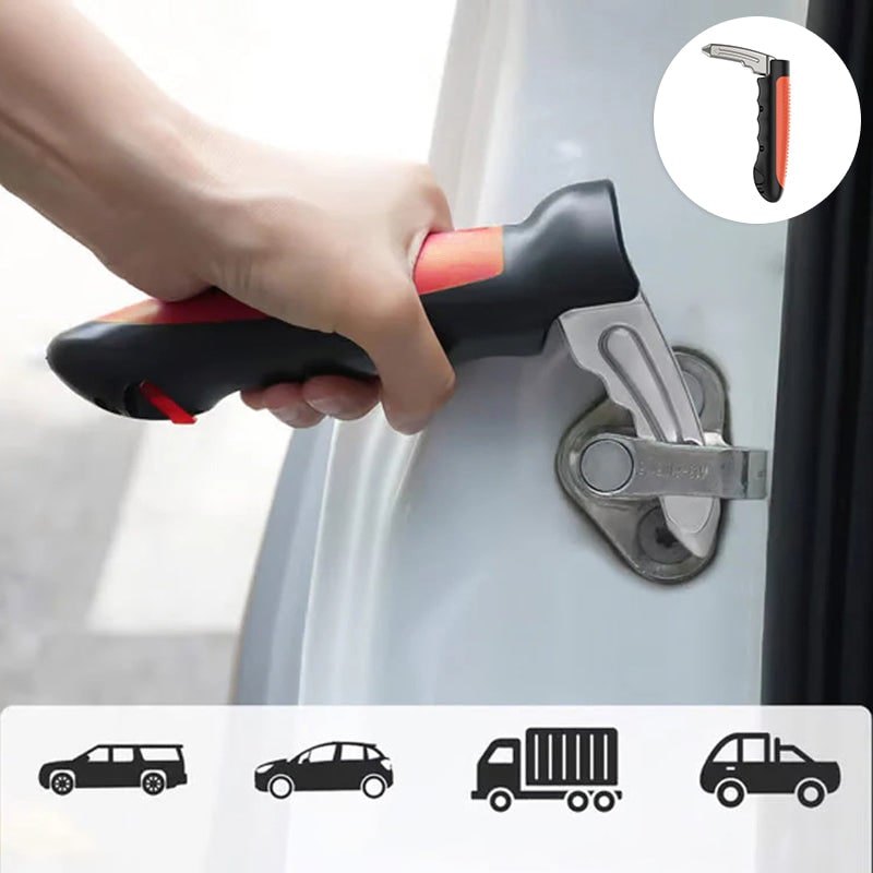 Smart Entry Assist Tool with Emergency Window Breaker & Cutter