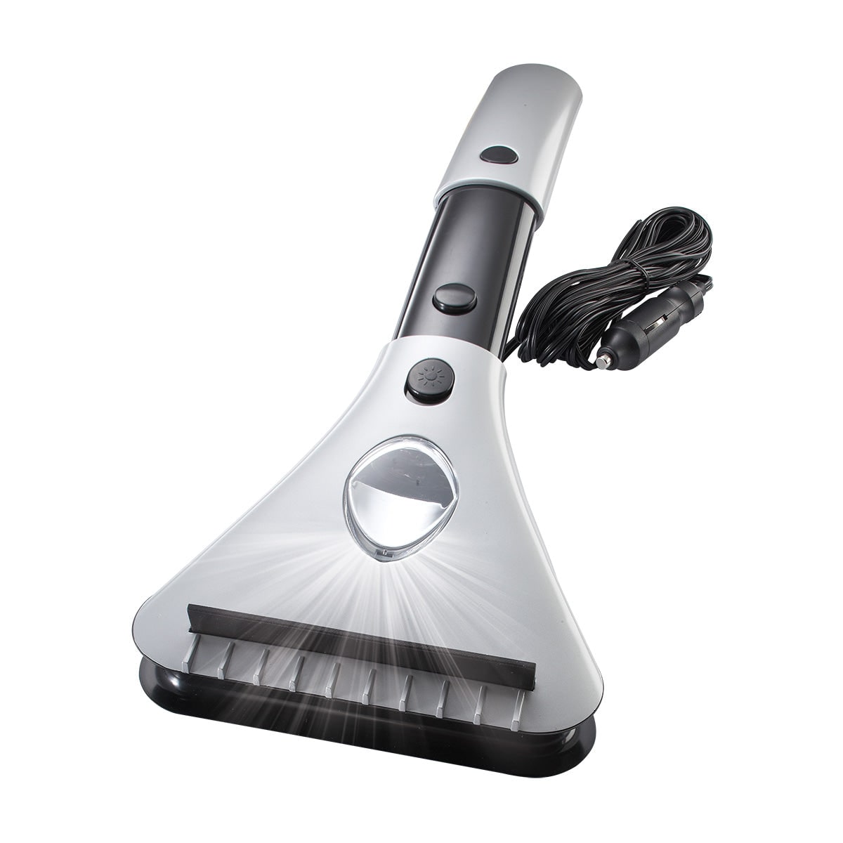Winter Shield Pro: Heated Ice Scraper with Extendable Reach & LED Light