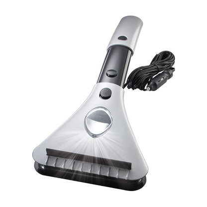 Winter Shield Pro: Heated Ice Scraper with Extendable Reach & LED Light