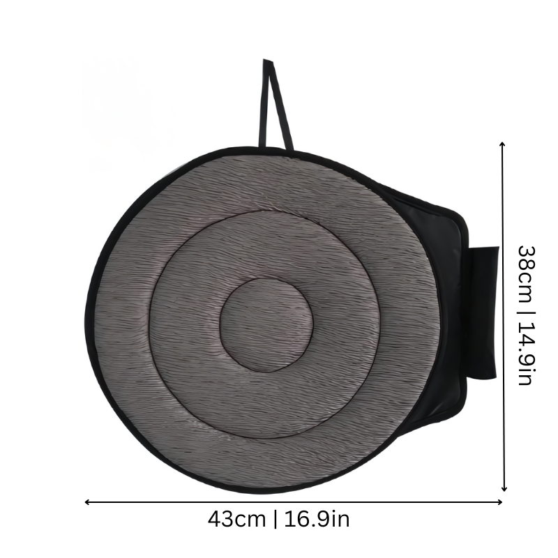 360-Degree Rotating Comfort Cushion for Cars and Chairs