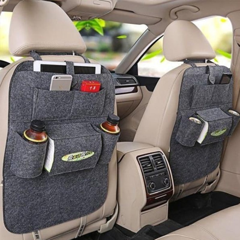 Ultimate Backseat Organizer with Versatile Storage Solutions