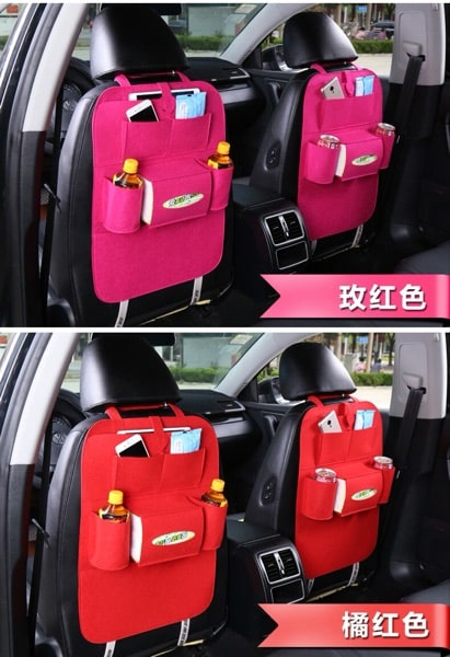 Ultimate Backseat Organizer with Versatile Storage Solutions