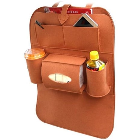 Ultimate Backseat Organizer with Versatile Storage Solutions
