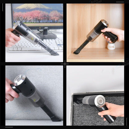 Compact Cordless Car Vacuum Cleaner | 9000 Pa Suction Power