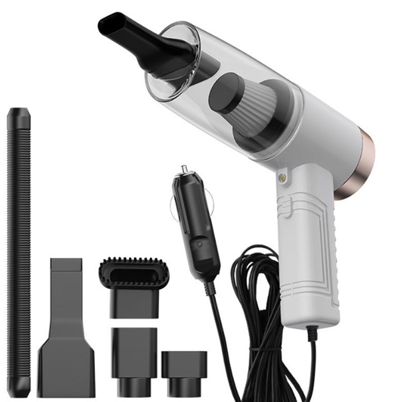Effortless Car Interior Cleaner with 12V Corded Power
