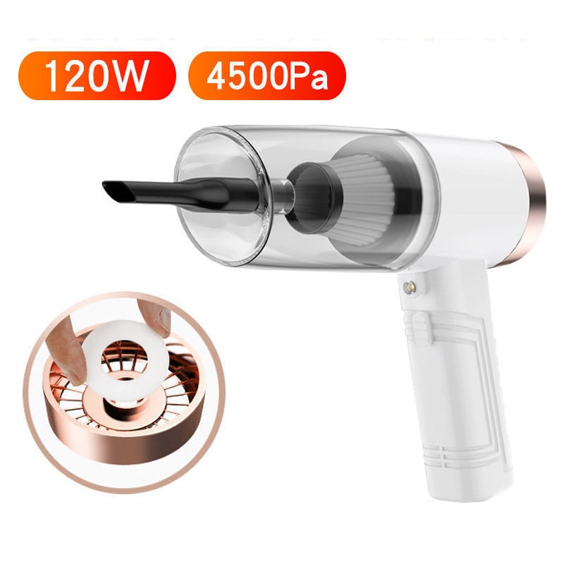 Effortless Car Interior Cleaner with 12V Corded Power