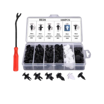 Car Door Panel Clip Set