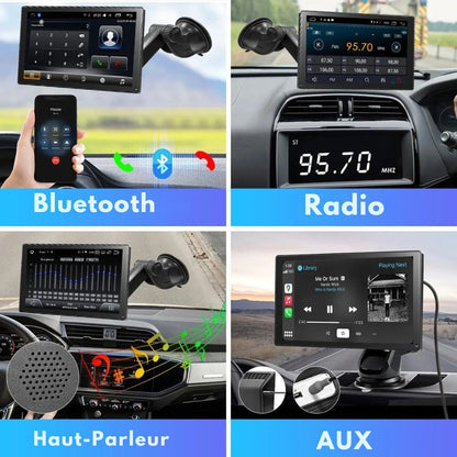 Touchscreen Stereo System for Cars with Android CarPlay