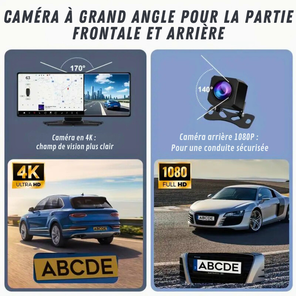 Navigation Display for CarPlay with Integrated Backup Camera