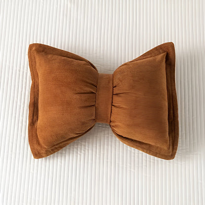 Chic Bow Accent Pillow for Cozy Spaces