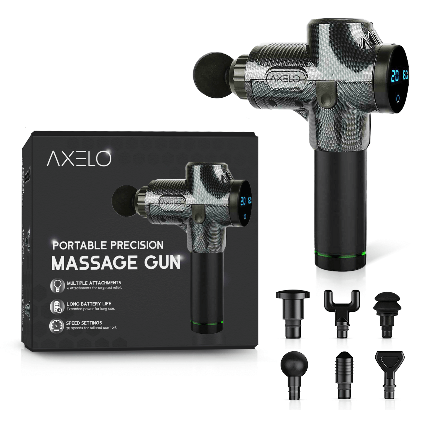 Muscle Relief Pro | Advanced Massage Gun with 30 Speed Settings