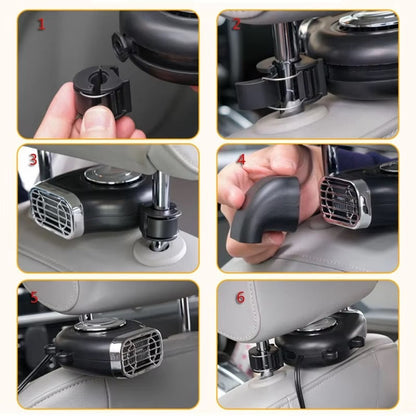 Portable Car Heater with Adjustable Angle – 12V