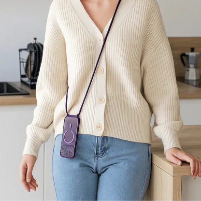 Secure CarryLink Style Crossbody Phone Case with Adjustable Strap