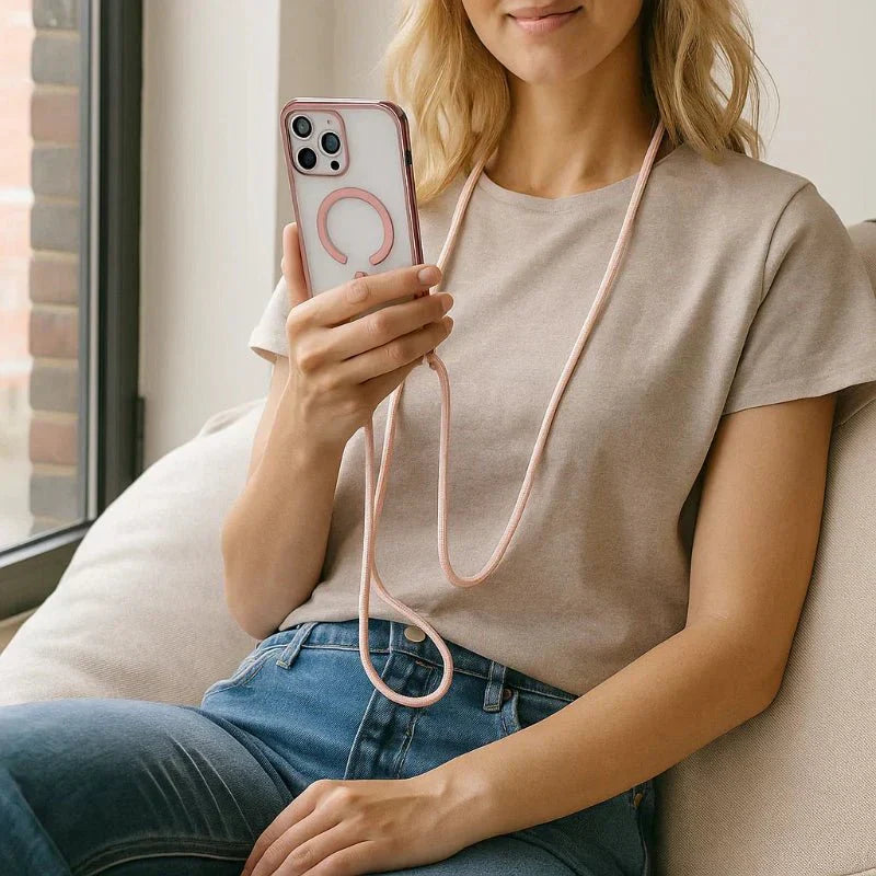 Secure CarryLink Style Crossbody Phone Case with Adjustable Strap