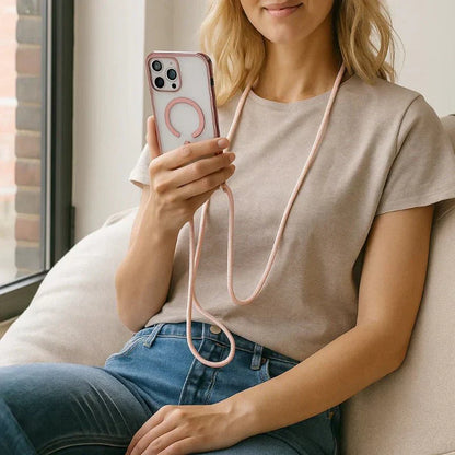 Secure CarryLink Style Crossbody Phone Case with Adjustable Strap