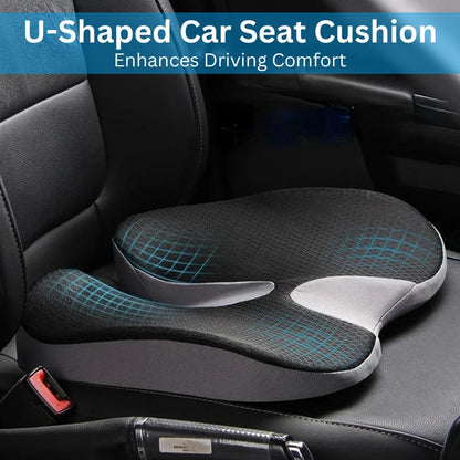 Posture Support U-Shaped Cushion for Car and Office Seating