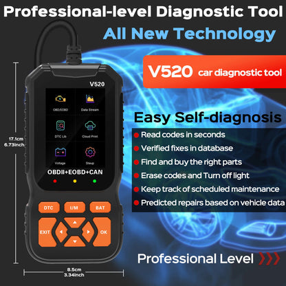 OBD2 Diagnostic Tool for Vehicle Troubleshooting
