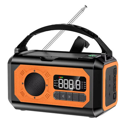 Solar and Hand Crank Emergency Weather Radio