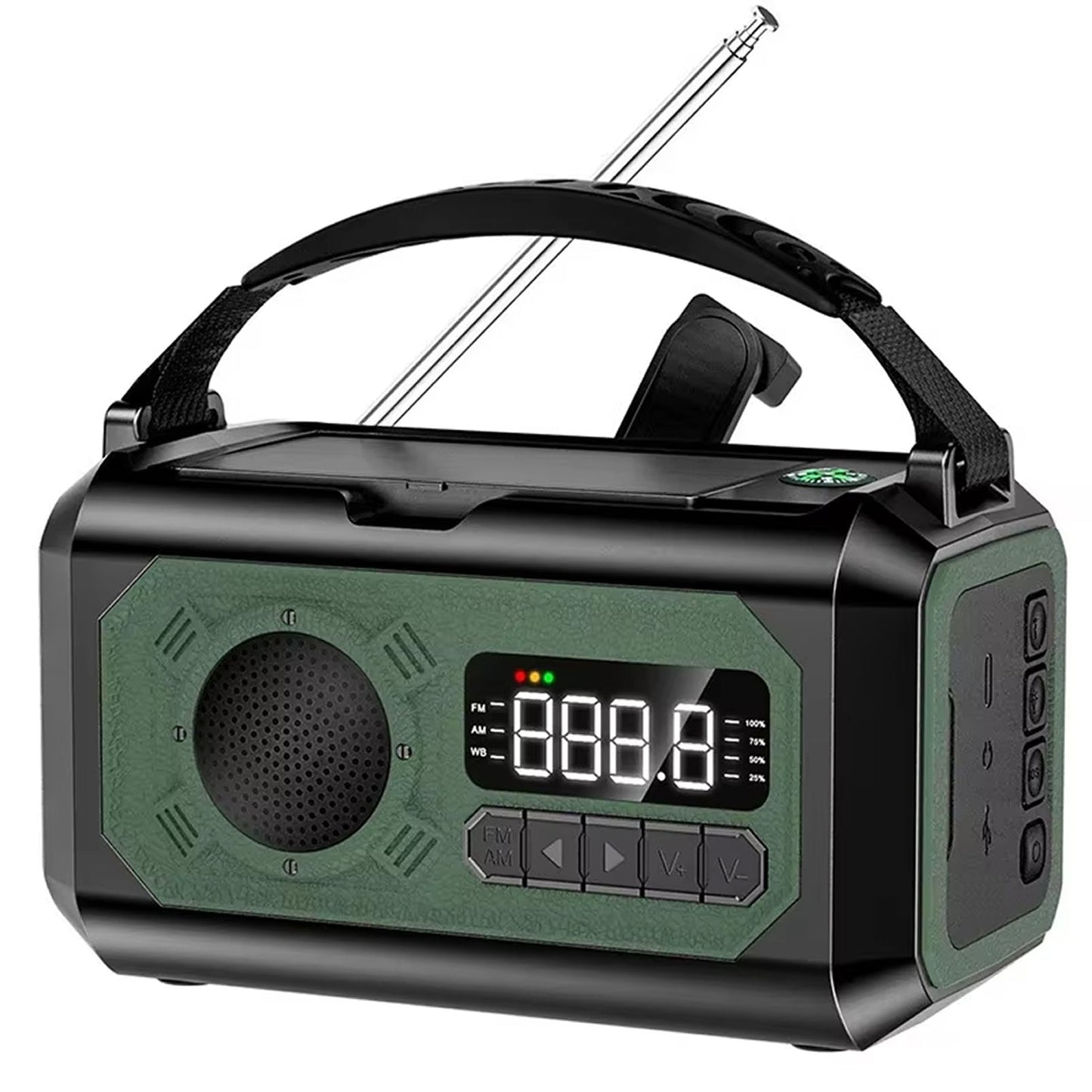 Solar and Hand Crank Emergency Weather Radio