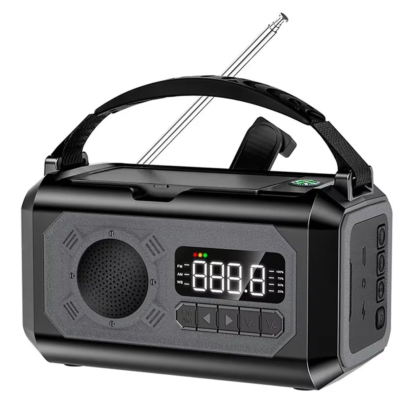 Solar and Hand Crank Emergency Weather Radio