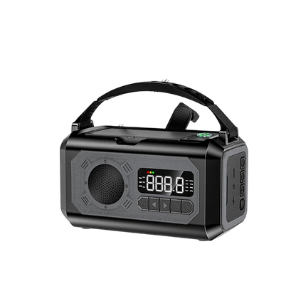 Solar and Hand Crank Emergency Weather Radio