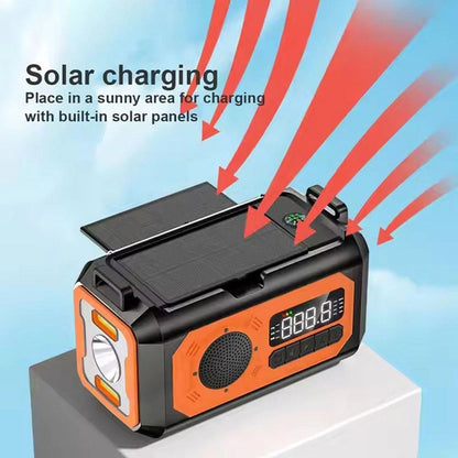 Solar and Hand Crank Emergency Weather Radio