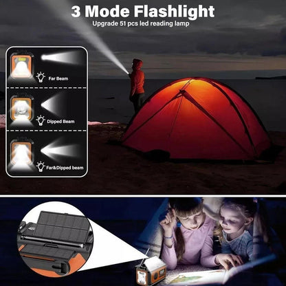 Solar and Hand Crank Emergency Weather Radio