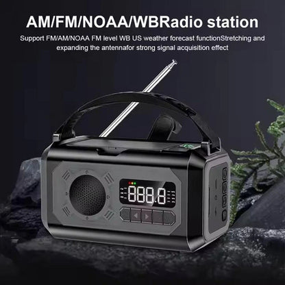 Solar and Hand Crank Emergency Weather Radio