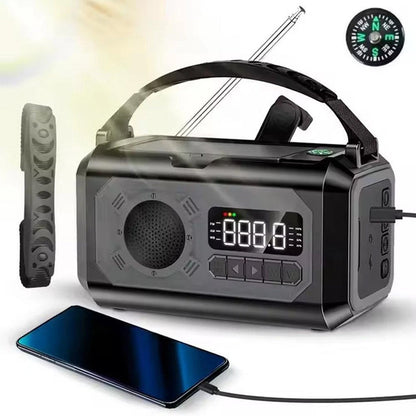 Solar and Hand Crank Emergency Weather Radio
