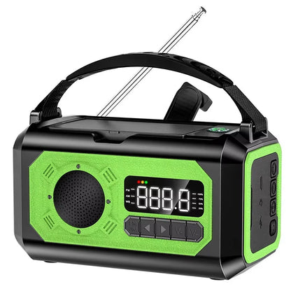 Solar and Hand Crank Emergency Weather Radio