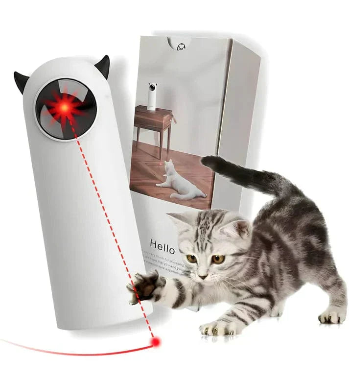 Cat Laser Pointer Toy – Interactive Play Device