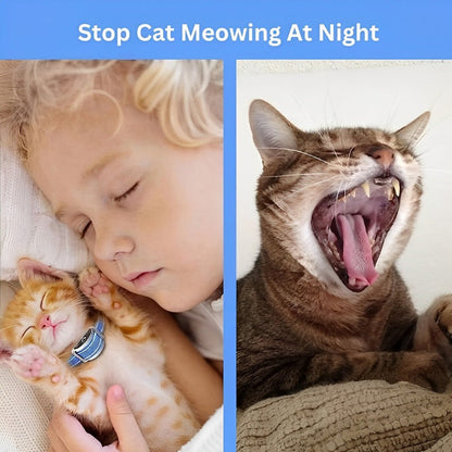 Remote-Controlled Cat Collar for Effective Meowing Management