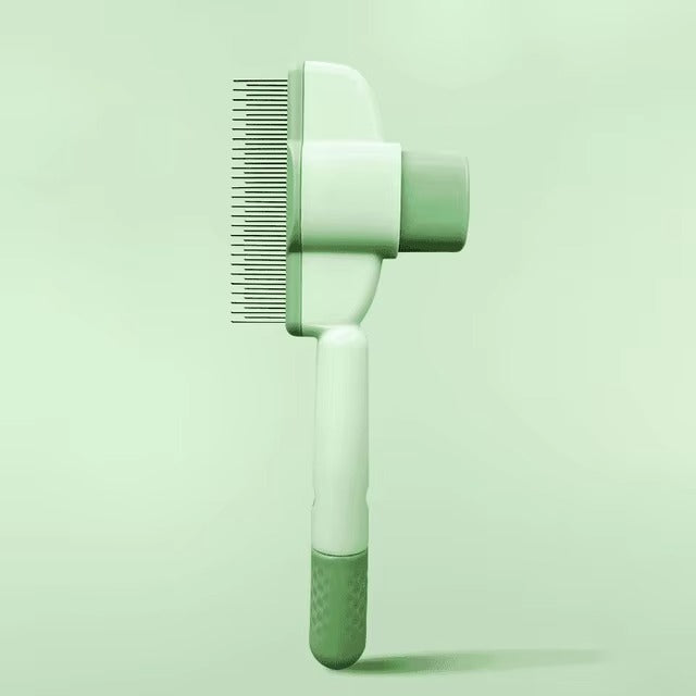 Effortless Pet Grooming Comb with Easy Release Button